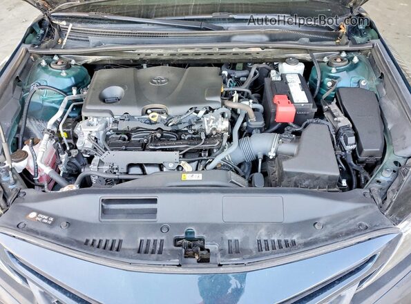 4T1G11AK8MU604083 2021 TOYOTA CAMRY Blue Vista interior trasera
