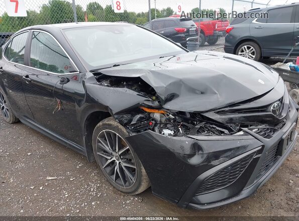 4T1G11AK8PU752545 2023 TOYOTA CAMRY Black Դիմացի տեսք