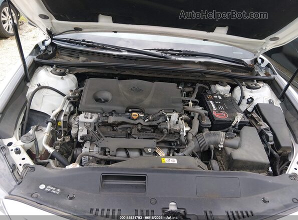 4T1G11AK9LU360331 2020 TOYOTA CAMRY White 