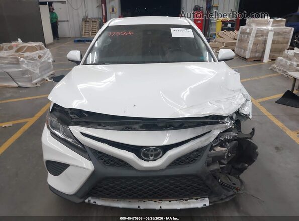4T1G11AKXLU975566 2020 TOYOTA CAMRY White Dashboard view