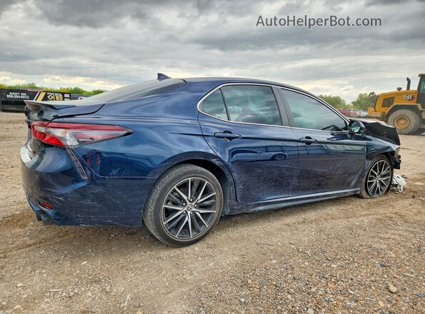 4T1G11AKXMU542623 2021 TOYOTA CAMRY Blue 