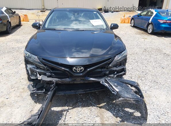 4T1G11AKXMU558157 2021 TOYOTA CAMRY Черный Вид щитка приборов