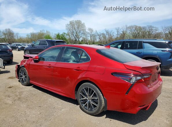 4T1G11AKXPU093089 2023 TOYOTA CAMRY Red 