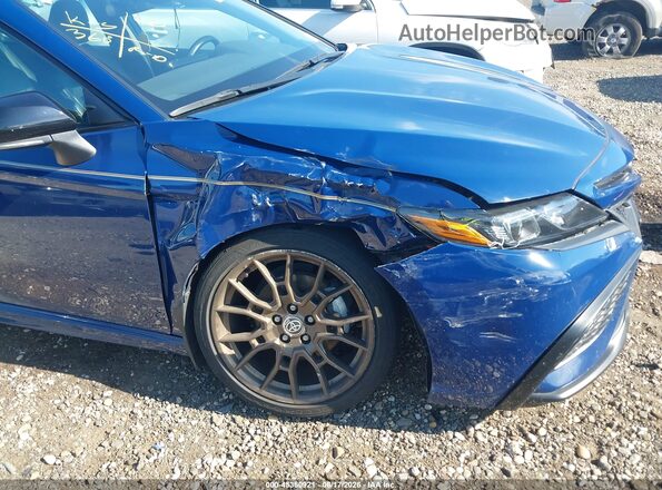 4T1G11BK0PU092659 2023 TOYOTA CAMRY Blue Front view