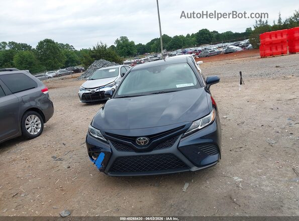 4T1G11BK1LU006298 2020 TOYOTA CAMRY Blue Widok zestawu wskaźników