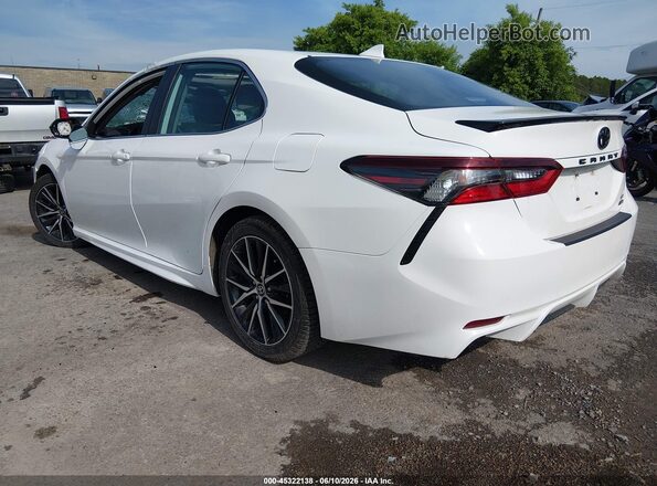 4T1G11BK1MU030070 2021 TOYOTA CAMRY White Trasero izquierdo