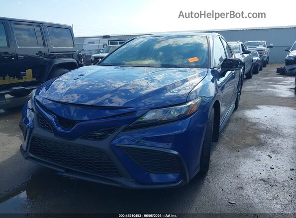 4T1G11BK2RU112252 2024 TOYOTA CAMRY Blue Front left