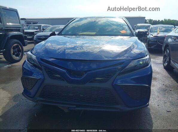 4T1G11BK2RU112252 2024 TOYOTA CAMRY Blue Instrument cluster view