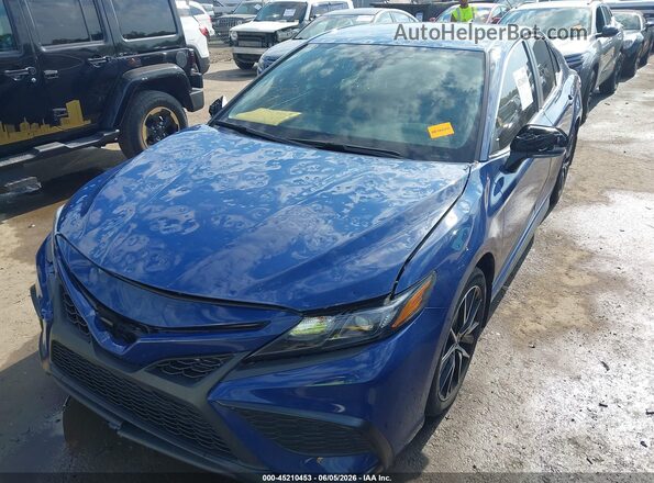 4T1G11BK2RU112252 2024 TOYOTA CAMRY Blue Front view