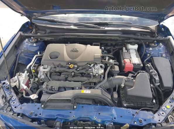 4T1G11BK2RU112252 2024 TOYOTA CAMRY Blue Rear view