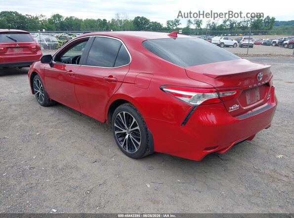 4T1G11BK4LU002911 2020 TOYOTA CAMRY Red Задня ліва чверть