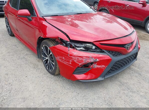 4T1G11BK4LU002911 2020 TOYOTA CAMRY Red Вид спереду