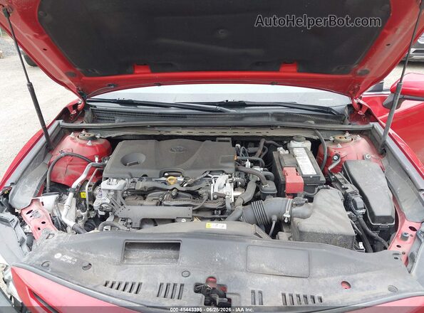 4T1G11BK4LU002911 2020 TOYOTA CAMRY Red Вид ззаду