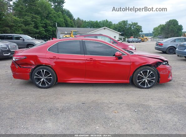 4T1G11BK4LU002911 2020 TOYOTA CAMRY Red Вид задньої частини салону
