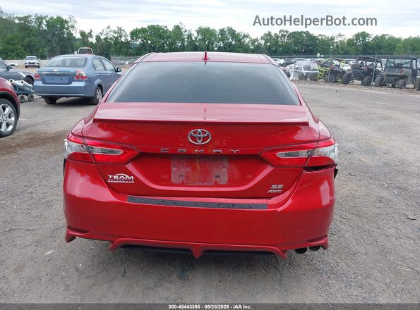4T1G11BK4LU002911 2020 TOYOTA CAMRY Red 
