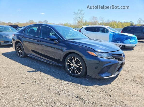 4T1G11BK6LU004725 2020 TOYOTA CAMRY Blue Передня права чверть