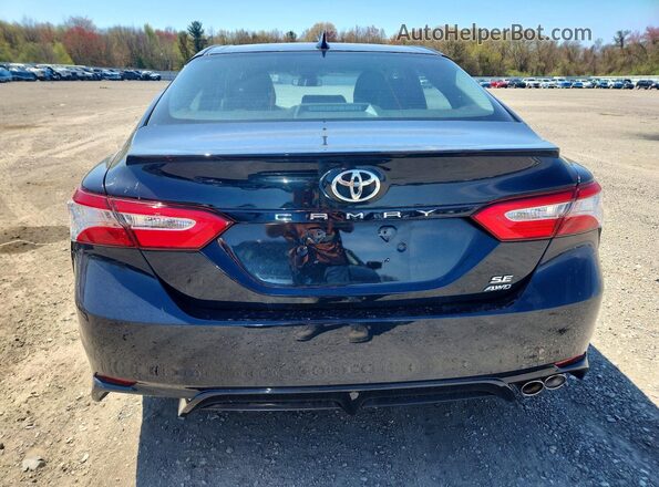4T1G11BK6LU004725 2020 TOYOTA CAMRY Blue Вид ззаду