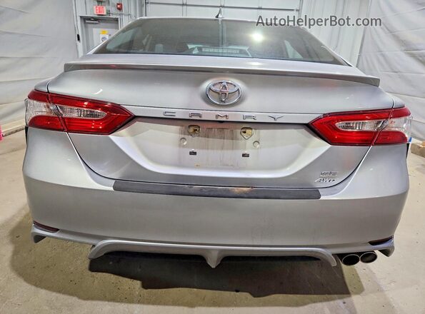 4T1G11BK6LU011416 2020 TOYOTA CAMRY Silver Rear view