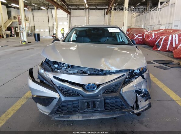 4T1G31AK3NU033596 2022 TOYOTA CAMRY Silver ხელსაწყოთა პანელის ხედი