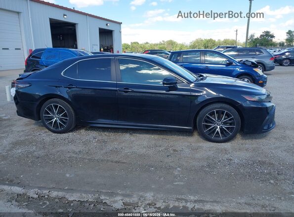 4T1G31AK6MU558733 2021 TOYOTA CAMRY Черный Вид задней части салона