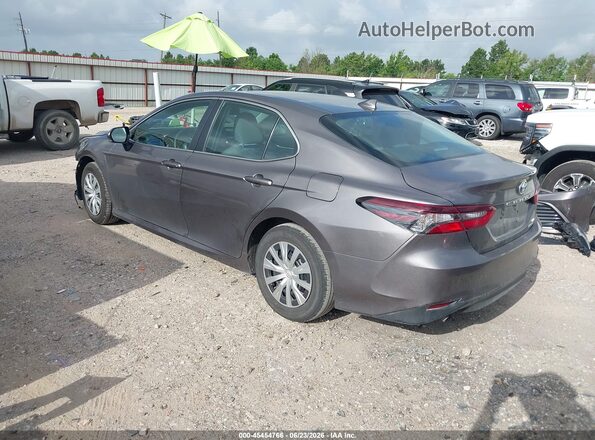 4T1H31AK2RU078247 2024 TOYOTA CAMRY HYBRID Gray Rear left