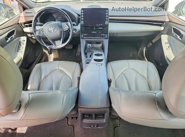 4T1JZ1FB6LU051391 2020 TOYOTA AVALON Black წინა პანელის ხედი