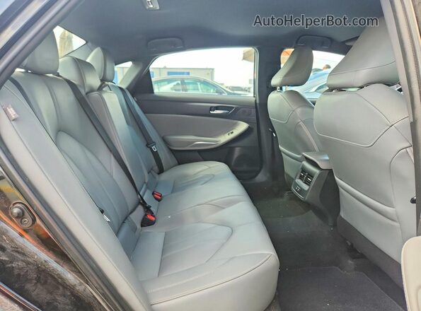 4T1JZ1FB6LU051391 2020 TOYOTA AVALON Black უკანა სავარძლების ხედი