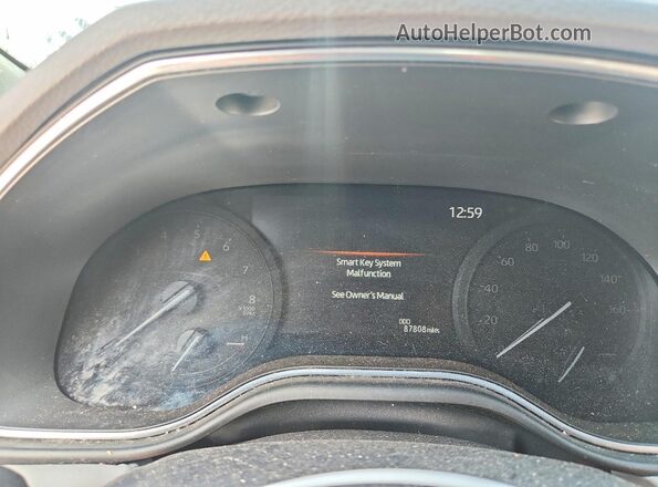 4T1JZ1FB6LU051391 2020 TOYOTA AVALON Black ხელსაწყოთა პანელის ხედი
