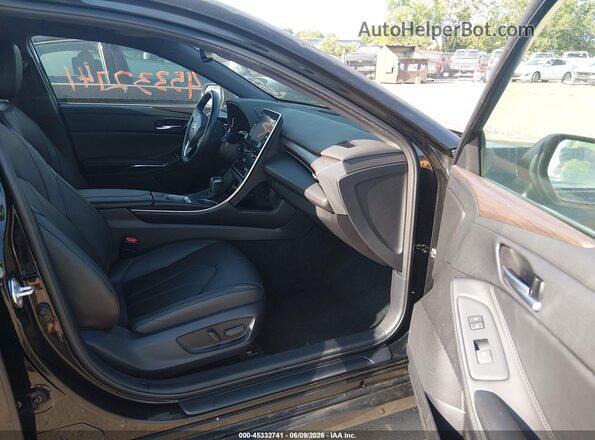 4T1JZ1FB6NU078416 2022 TOYOTA AVALON Black Front interior view