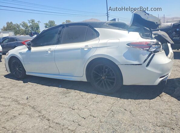 4T1K31AK1MU024159 2021 TOYOTA CAMRY White Trasero izquierdo