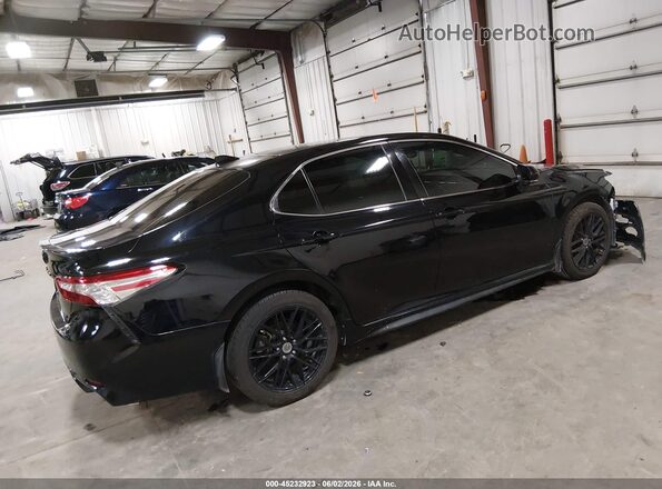 4T1K61AK2LU355841 2020 TOYOTA CAMRY Black Задня права чверть