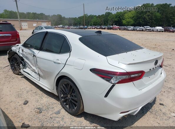 4T1K61AK2MU525973 2021 TOYOTA CAMRY White Trasero izquierdo