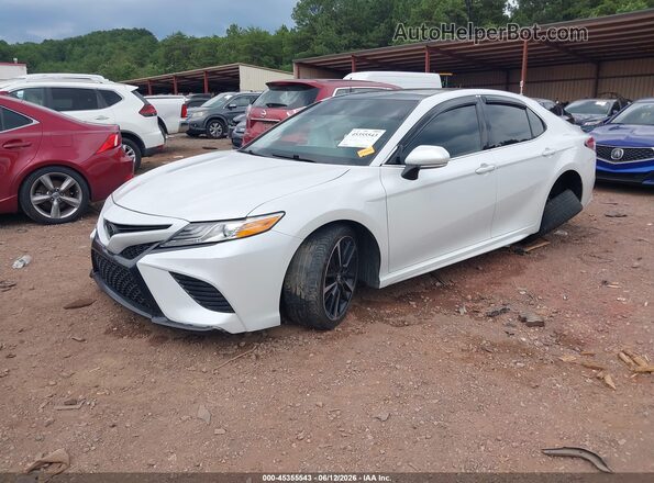 4T1K61AK4LU310447 2020 TOYOTA CAMRY White Առջևի ձախ երեք քառորդ տեսարան