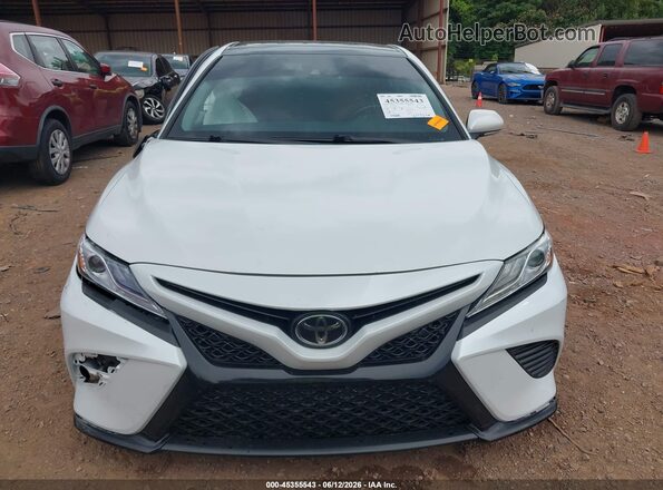 4T1K61AK4LU310447 2020 TOYOTA CAMRY White Սարքավորումների վահանակի տեսք