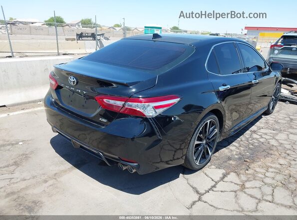 4T1K61AK8LU910212 2020 TOYOTA CAMRY Черный Вид задних сидений