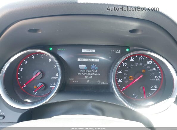 4T1K61AK8LU910212 2020 TOYOTA CAMRY Черный Вид задней части салона
