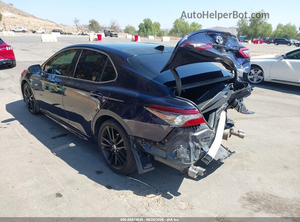 4T1K61AKXMU435356 2021 TOYOTA CAMRY Dark Blue Задня ліва чверть
