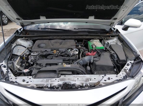 4T1K61AKXMU590151 2021 TOYOTA CAMRY White Rear view