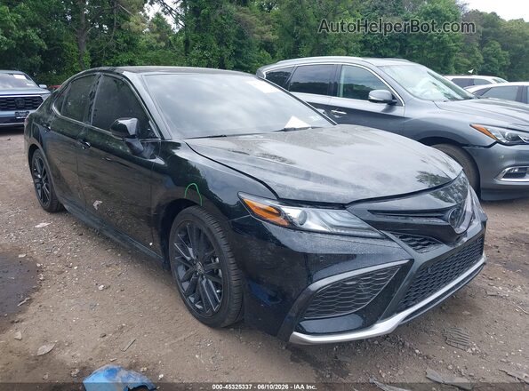 4T1K61BK0NU065373 2022 TOYOTA CAMRY Black Vista frontal