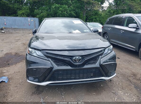 4T1K61BK0NU065373 2022 TOYOTA CAMRY Black Vista del cuadro de instrumentos