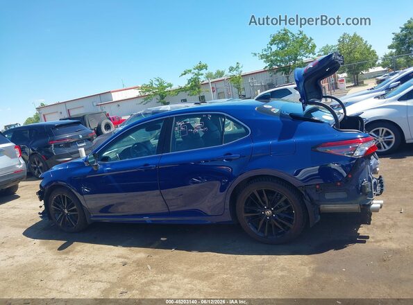 4T1K61BK0RU109250 2024 TOYOTA CAMRY Синий Панорамный вид салона 360°