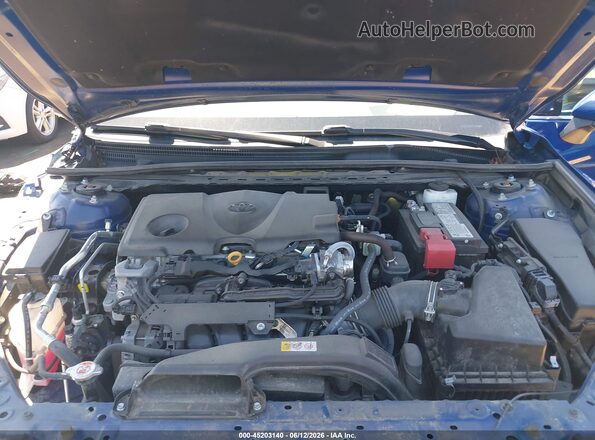 4T1K61BK0RU109250 2024 TOYOTA CAMRY Синий Вид сзади