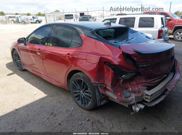 4T1K61BK2NU063818 2022 TOYOTA CAMRY Красный Задняя левая четверть