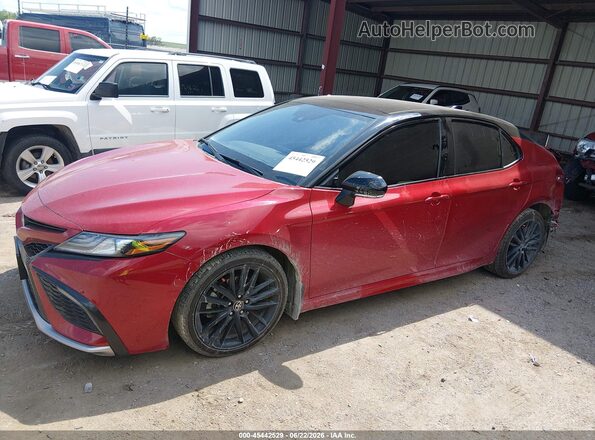 4T1K61BK2NU063818 2022 TOYOTA CAMRY Красный 