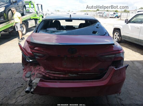 4T1K61BK2NU063818 2022 TOYOTA CAMRY Красный 