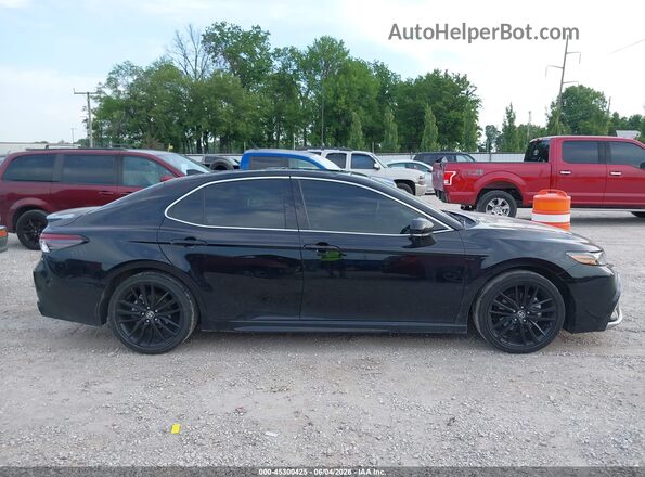 4T1K61BK3PU080369 2023 TOYOTA CAMRY Black უკანა სალონის ხედი