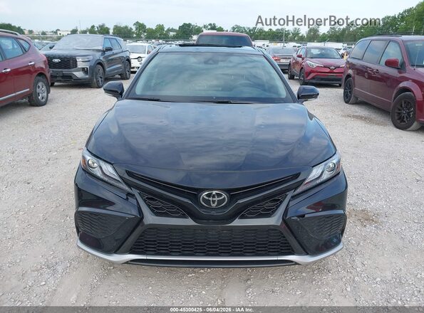 4T1K61BK3PU080369 2023 TOYOTA CAMRY Black ხელსაწყოთა პანელის ხედი
