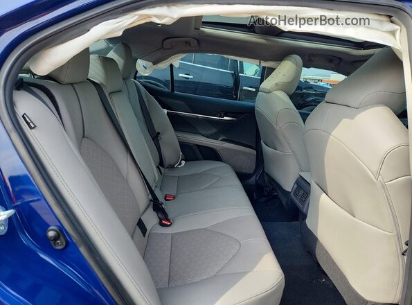 4T1K61BK4PU094278 2023 TOYOTA CAMRY Blue Rear seats view
