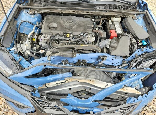 4T1K61BK7PU076745 2023 TOYOTA CAMRY Blue Rear interior view