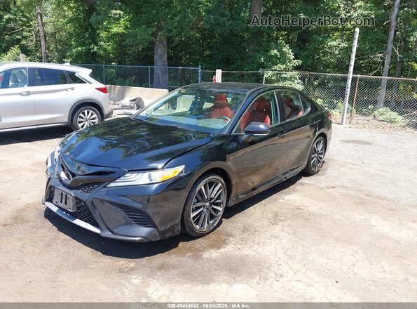 4T1KZ1AK0LU039121 2020 TOYOTA CAMRY Black Передня ліва чверть